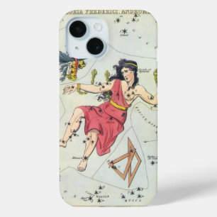 Urania's Mirror, Vintage Astronomy Celestial Map iPhone 15 Case