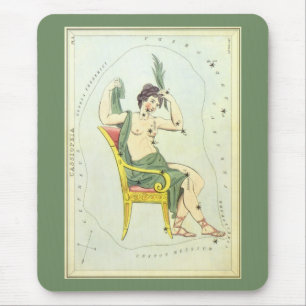 Urania's Mirror, Vintage Astronomy Celestial Map Mouse Mat