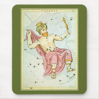 Urania's Mirror, Vintage Astronomy Celestial Map Mouse Mat
