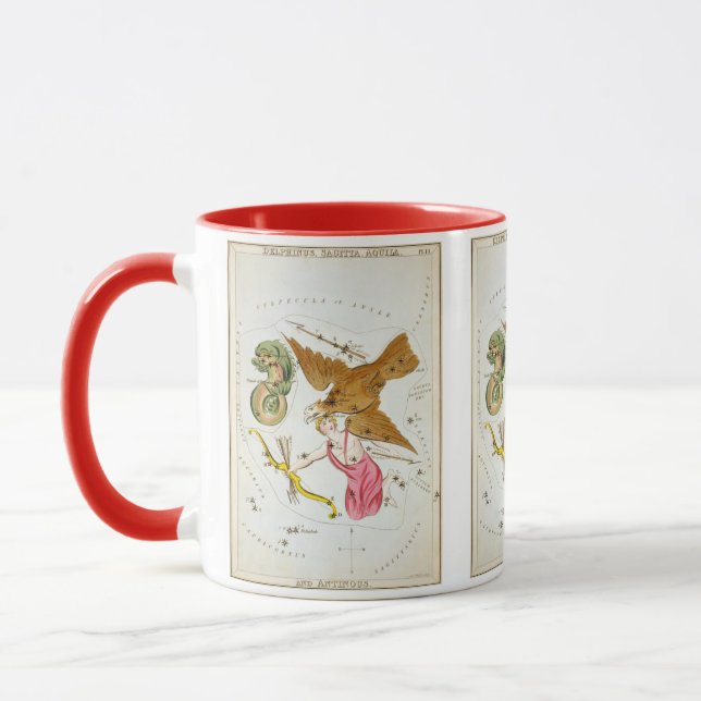 Urania's Mirror, Vintage Astronomy Celestial Map Mug (Left)