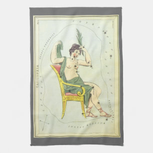 Urania's Mirror, Vintage Astronomy Celestial Map Tea Towel