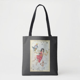 Urania's Mirror, Vintage Astronomy Celestial Map Tote Bag