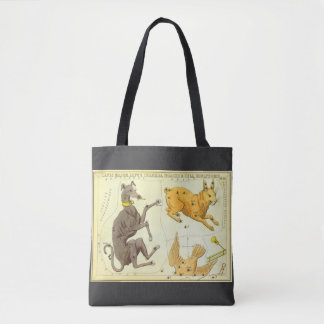 Urania's Mirror, Vintage Astronomy Celestial Map Tote Bag