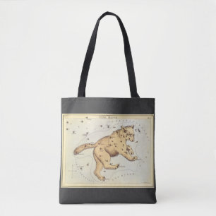 Urania's Mirror, Vintage Astronomy Celestial Map Tote Bag