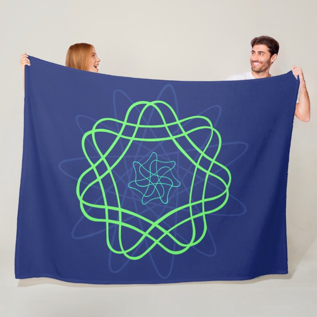 Uranium Glow Fleece Blanket (In Situ)