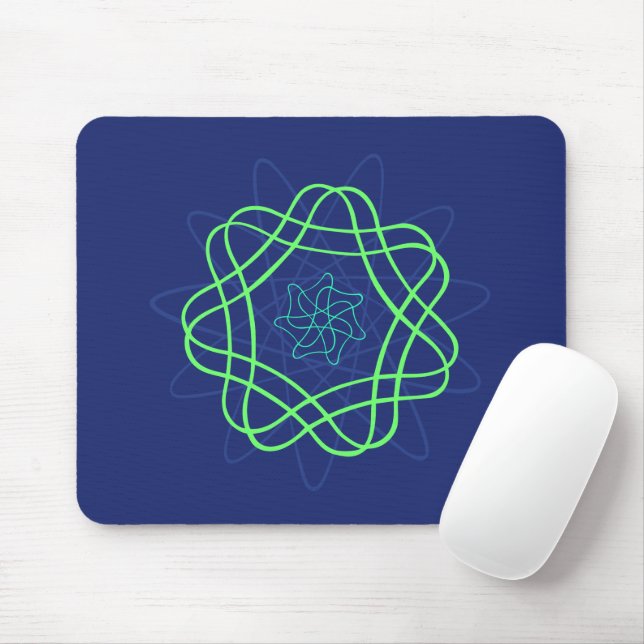 Uranium Glow Mouse Mat (With Mouse)