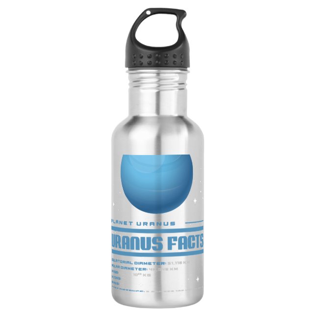 Uranus Facts 710 Ml Water Bottle (Front)