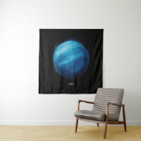 Uranus Planet Artwork – Cosmic Space Illustration