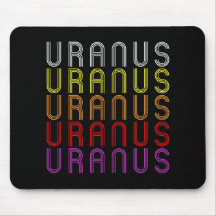 Uranus Planet Retro Vintage Astronomy T-Shirt