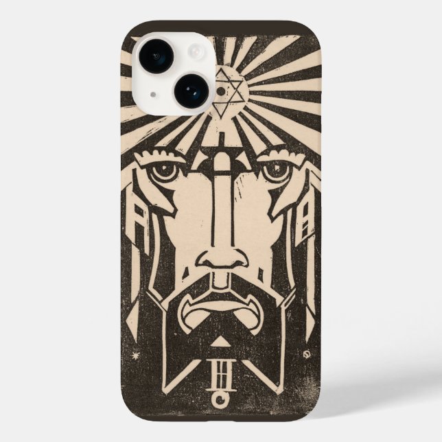 Uranus Sky God Greek Mythology Black Case-Mate iPhone Case (Back)