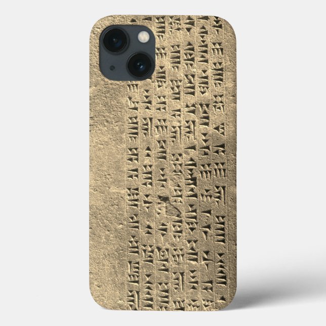 Urartu Ancient Armenian Cuneiform IPhone Case (Back)