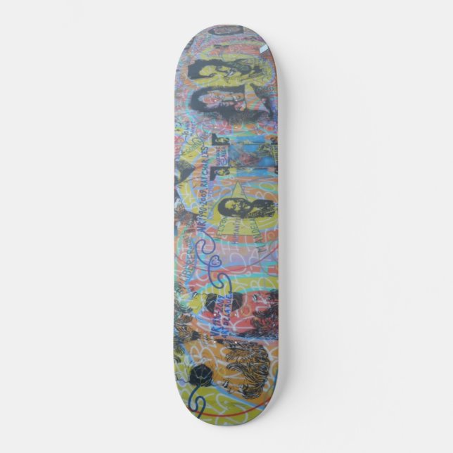 Urba Graffiti Wall Art Skateboard (Front)