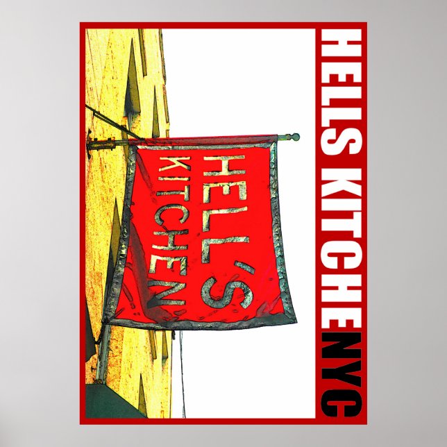 Urban59 ArtWorks Studio Hells Kitchen NYC Poster (Front)