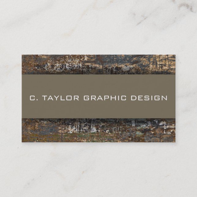 "Urban Abstracts" 1 Business Card (Front)