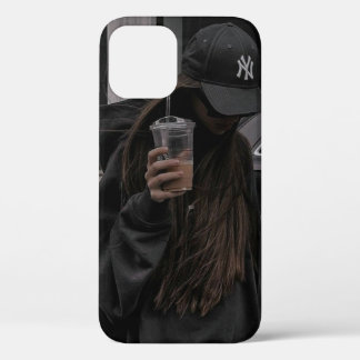 Urban Aesthetic iPhone 12 Case | NY Cap Moody Girl