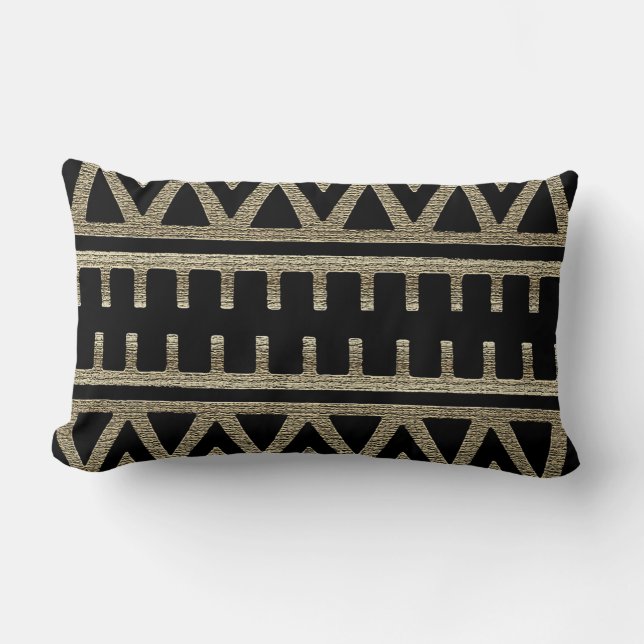 Urban African Design Lumbar Cushion (Front)