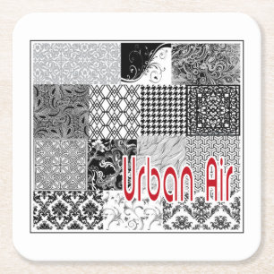 Urban Air Square Paper Coaster
