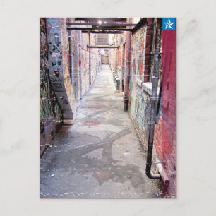 Urban Alley Postcard