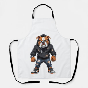 Urban Alpha Bulldog � Street Style Mascot  Apron
