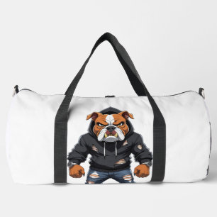 Urban Alpha Bulldog � Street Style Mascot  Duffle Bag