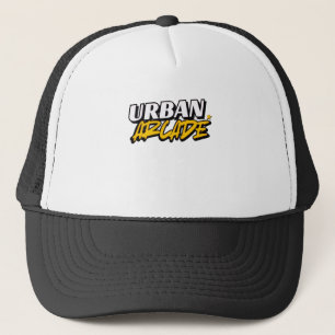 Urban Arcade Vintage Gamer Style Trucker Hat