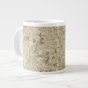Urban areas of France 2 Large Coffee Mug