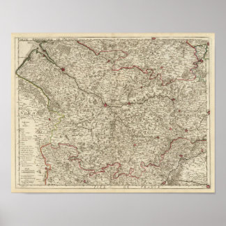 Urban areas of France 2 Poster