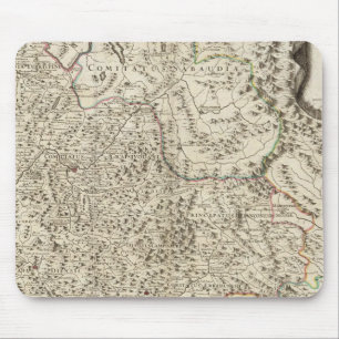 Urban areas of France 3 Mouse Mat