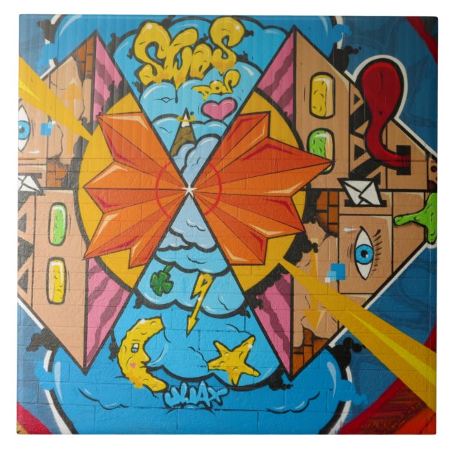 Urban Art 17. Tile (Front)