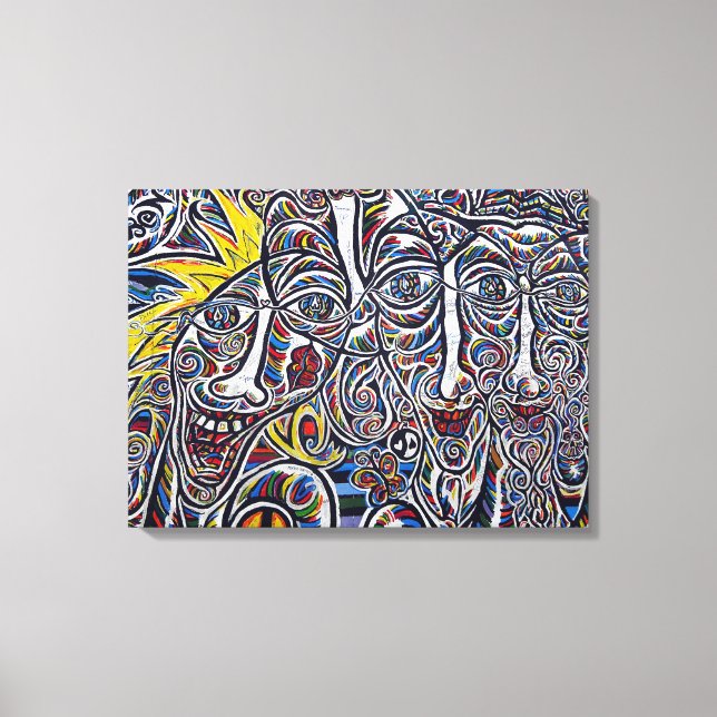 Urban Art Canvas Print (Front)