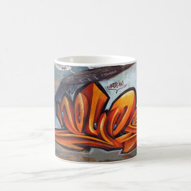 Urban art graffitis coffee mug (Center)