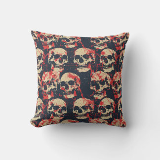 Urban Art Skull Pillow Design A71