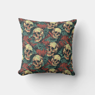 Urban Art Skull Pillow Design, Cojín B96