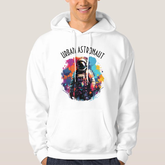 Urban Astronaut art Hoodies & Sweatshirts (Front)