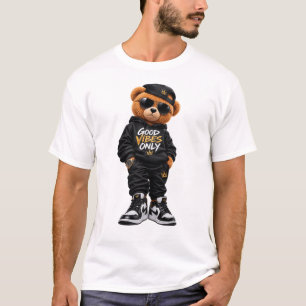 Urban Bear Good Vibes T-Shirt