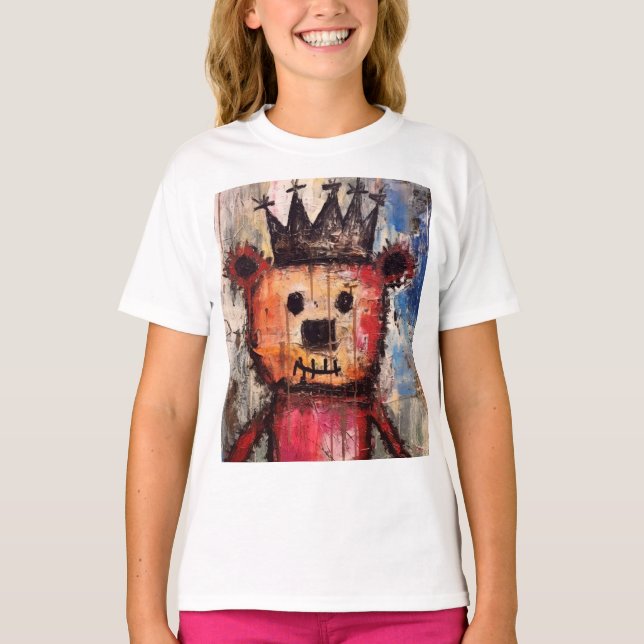 Urban Bear King GRAFFITI T-Shirt (Front)