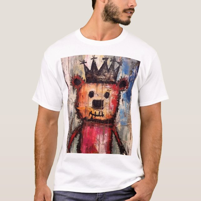 Urban Bear King GRAFFITI T-Shirt (Front)