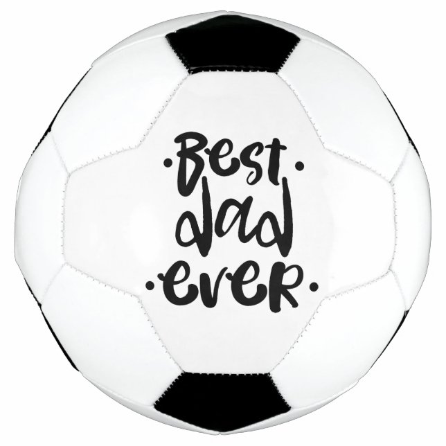 Urban Best Dad Ever No Photo Father's Day Gift Football (Front)