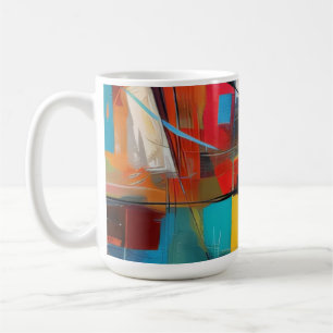 Urban Blocks Abstract Coffee Mug