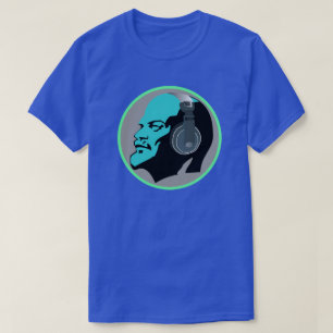 URBAN BLUE LENIN WITH HEADPHONES T-Shirt