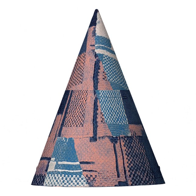 Urban Broken: Abstract Graphic Seamless. Party Hat (Front)