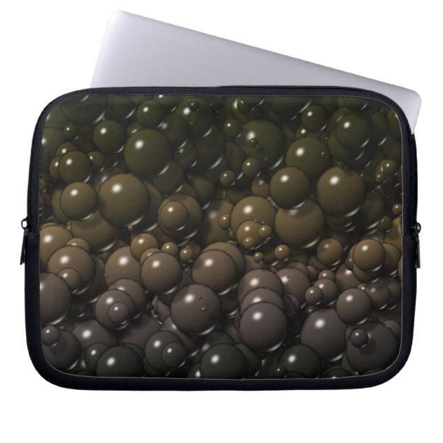Urban Bubble Camo Laptop Sleeve (Front)