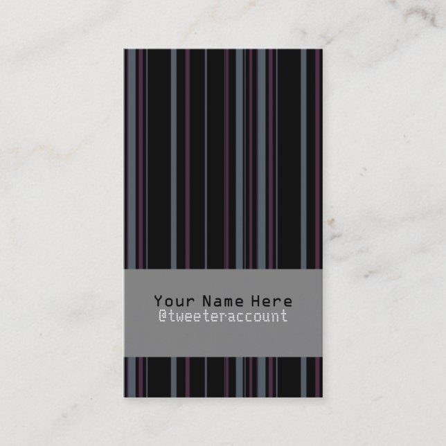 Urban Business Business Card (Front)