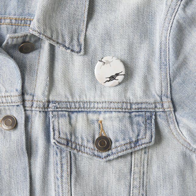 Urban camo 3 cm round badge (In Situ)