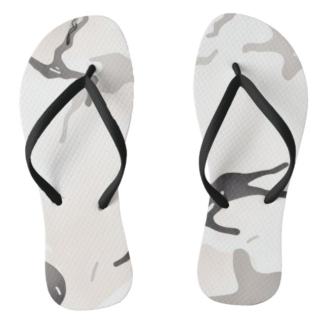 Urban camo flip flops (Footbed)