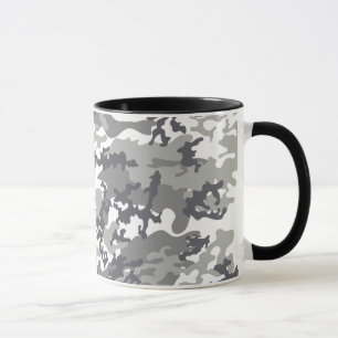 Urban Camo Glass Mug