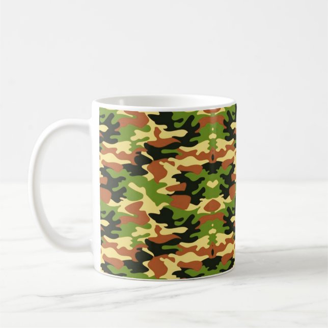 Urban Camo Tactical Coffee Mug (Left)