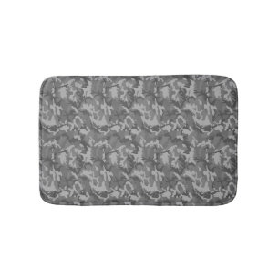 Urban Camouflage Bath Mat