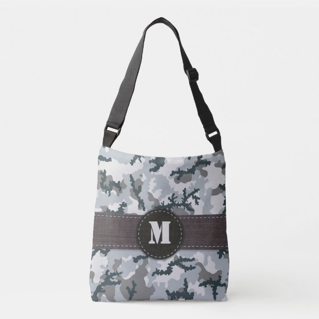 Urban camouflage crossbody bag (Front)