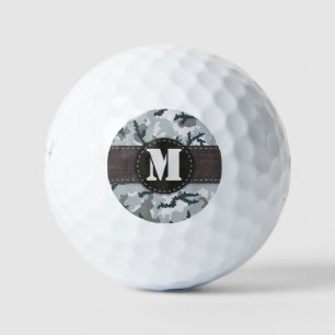 Urban camouflage golf balls